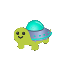 aTURTLE_FloatingUFO Emoji
