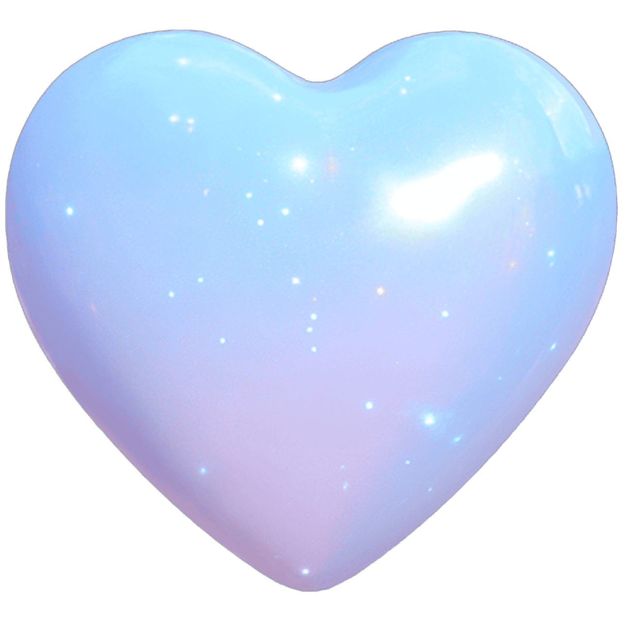 GalaxyHeartBlue Emoji
