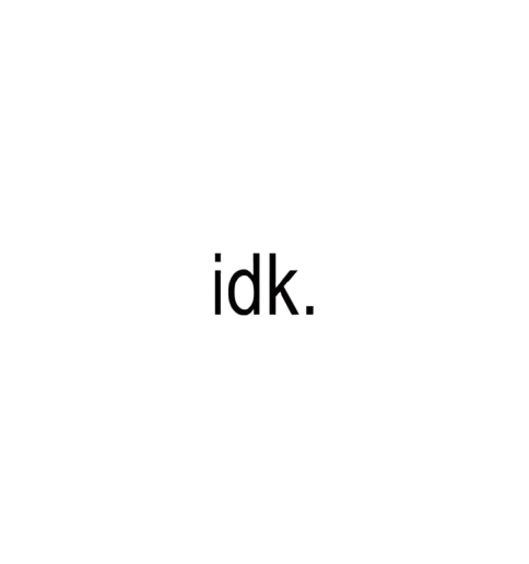 Idk Emoji