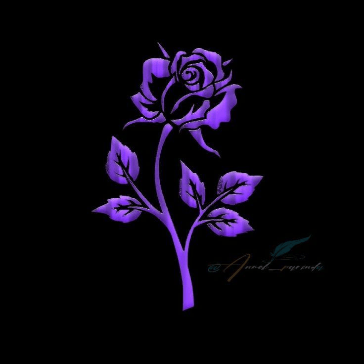 Purple_flower Emoji