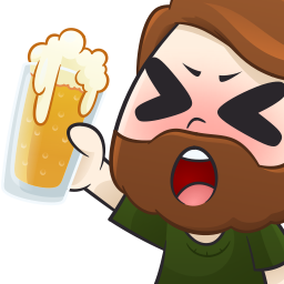 BeardedGuyBeer Emoji