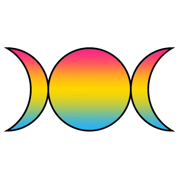 Triple_Moon_pansexual Emoji