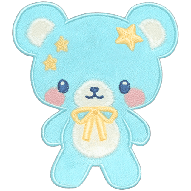 EmbroiderBearStarry Emoji
