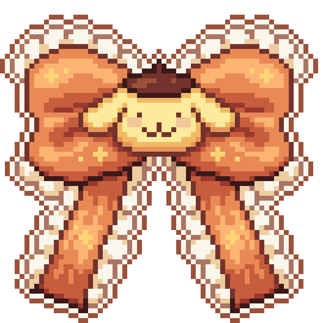 Pompompurin_bow Emoji