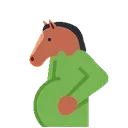 pregnant_horse Emoji