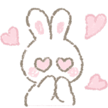 BunnyHeartEyes Emoji