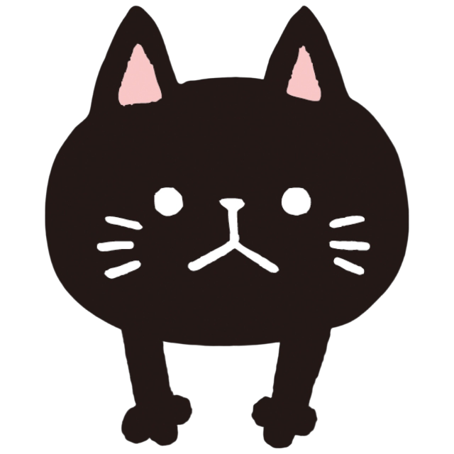 BlackCatHangOut Emoji