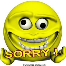 sorry Emoji