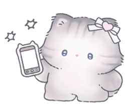 GrayKittyPhone Emoji