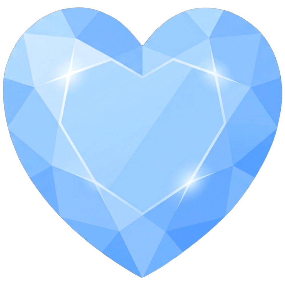 GemHeartBlue Emoji