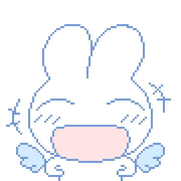 AngelBunnyLaugh Emoji
