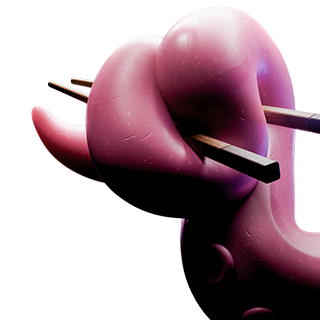 TentacleChopsticks Emoji