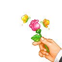 handflowerrose Emoji