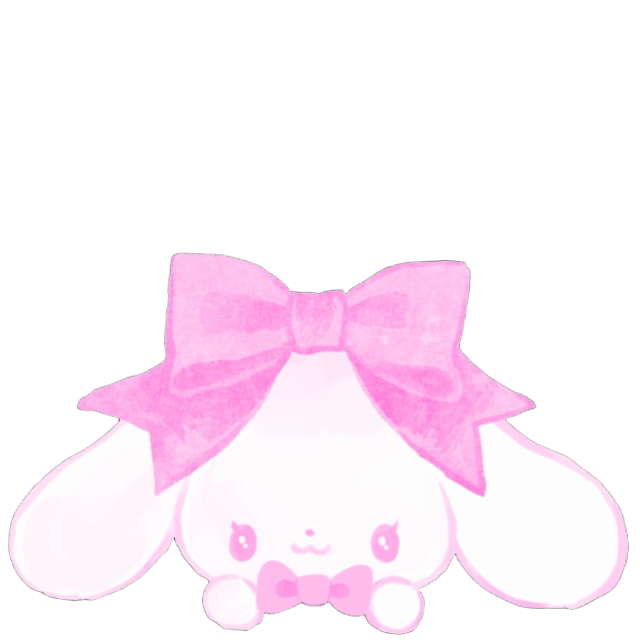 PinkBunnyPeek Emoji