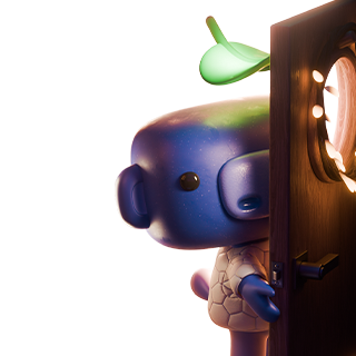WumpusDoorPeek Emoji