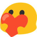 blobheart Discord & Slack Emoji