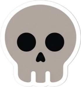 P_tan_skull Emoji
