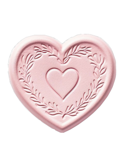 Pinkheartwaxseal Emoji