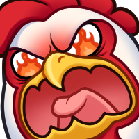 MitchUncensoredChickenRage Emoji