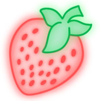 neon_strawberry Emoji