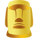 moyai_gold Discord Emoji