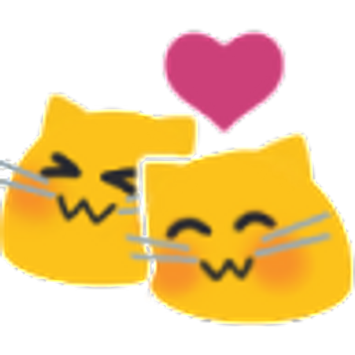 BlobCatCuddle Emoji