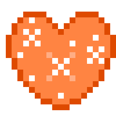 OrangeHeart Emoji