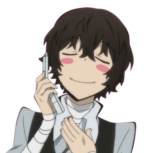 Dazai_blushing Emoji