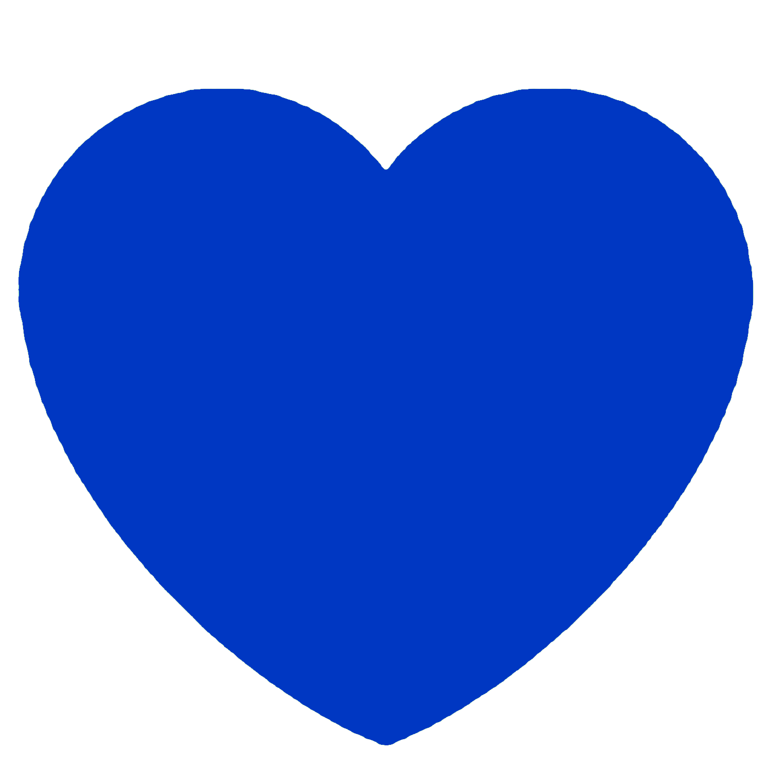Navy_Heart Emoji