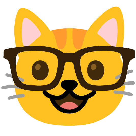 NerdCat Emoji