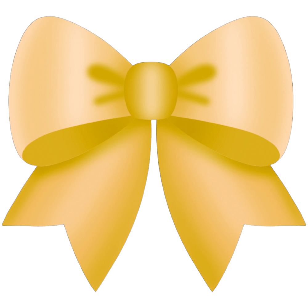 RibbonYellow Emoji