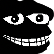 memefrogfaceblack Emoji