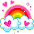 cuteheartrainbow Emoji