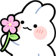 BunnyFlower Emoji