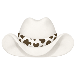 Whitecow_hat Emoji