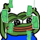 pepeMoneyRain Emoji