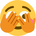 Shyfacepeeking Emoji