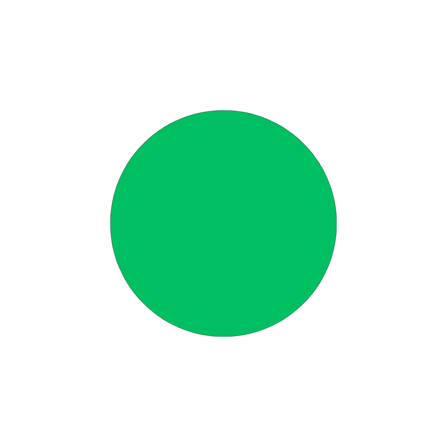 GreenBulletDot Emoji