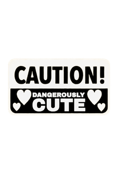 WhiteDangerouslyCute Emoji