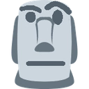 moyai_bruhwhat Emoji