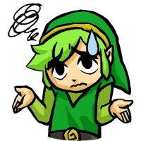 LinkShrugGreen Emoji