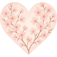 Cherry_blossom_heart Emoji