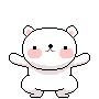 whitebearhappyjump Emoji