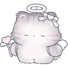 GrayCatAngel Emoji