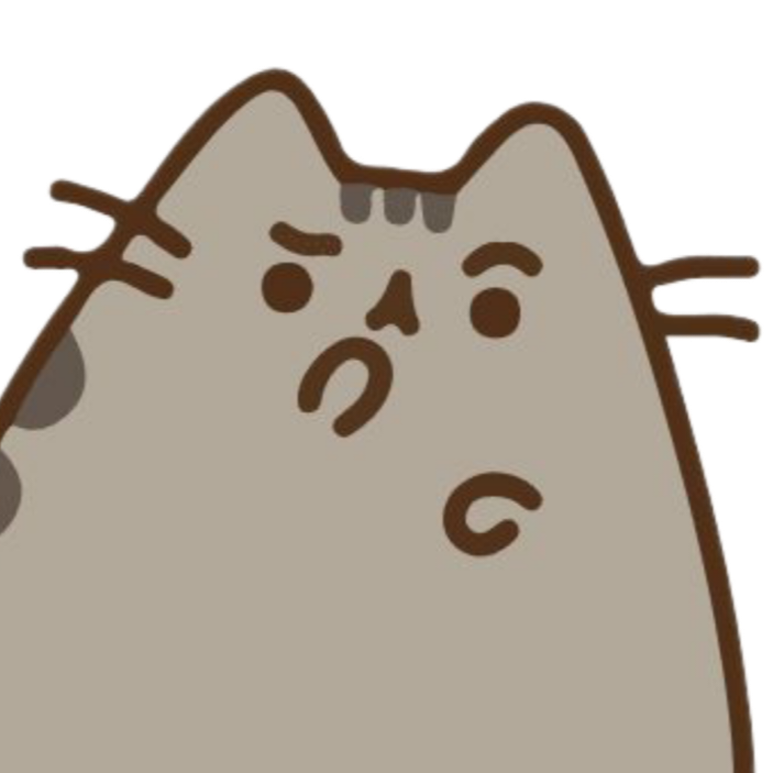 Pusheen_Thinking Emoji