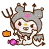 kuromi_devil_halloween Emoji