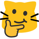 meowthinkingsmirk Emoji