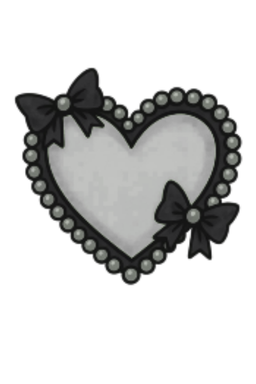 Whitepearlbowheart Emoji
