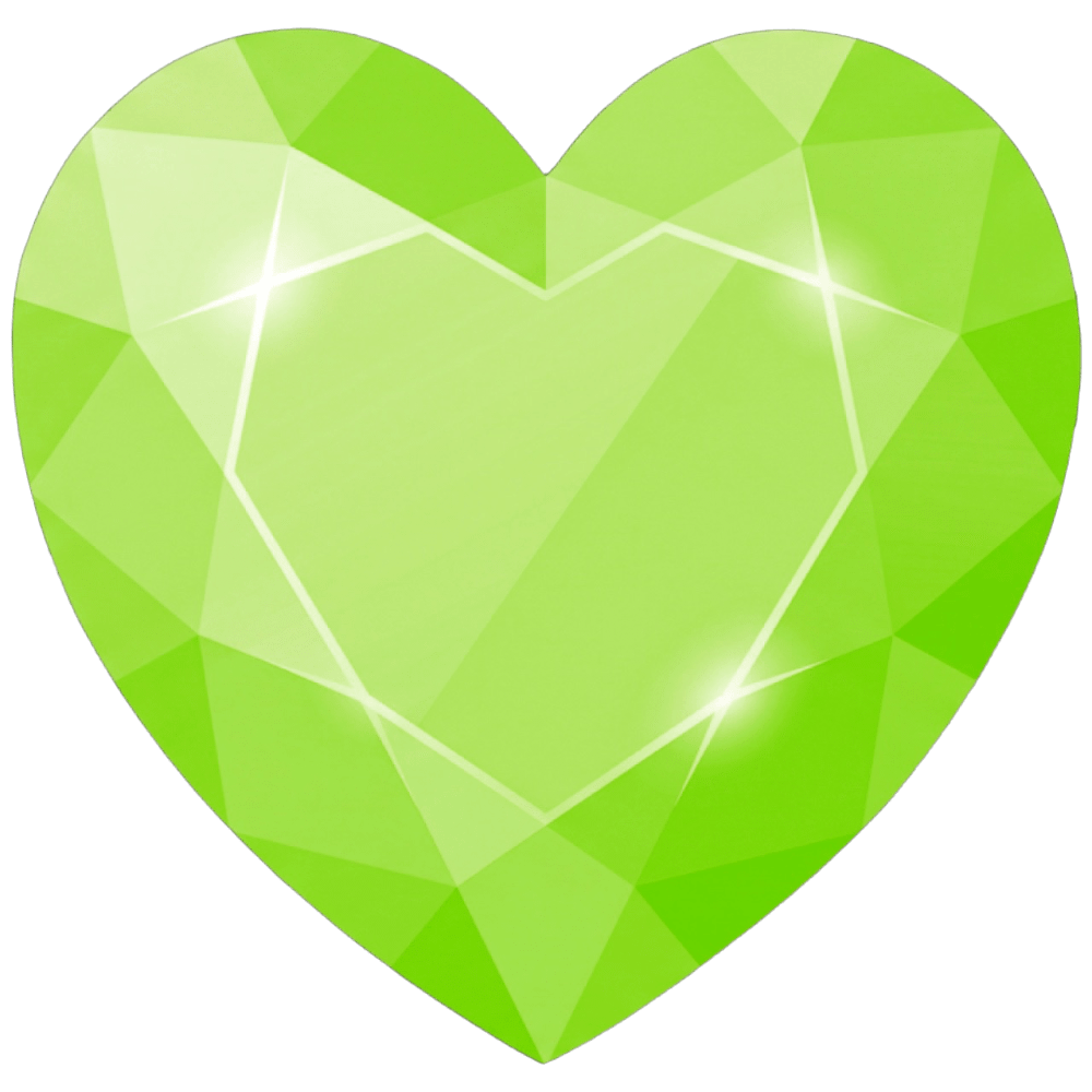 GemHeartGreen Emoji