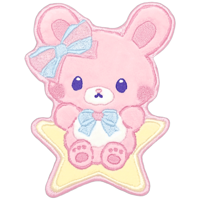 EmbroiderBunnyStar Emoji